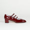 Kina Babies in Patent Leather Burgundy