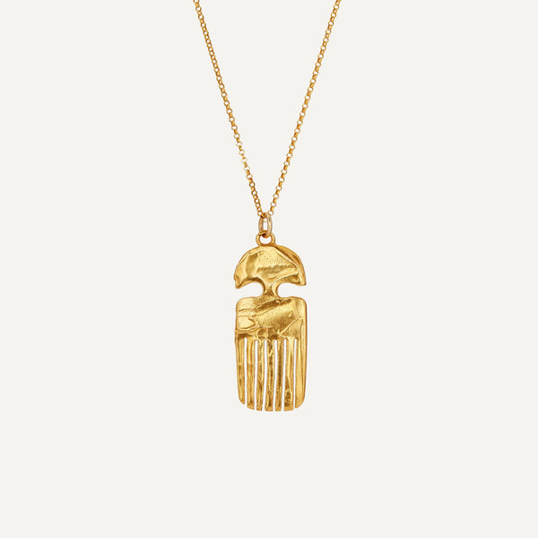 The Vanity Comb Necklace