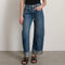 Relaxed Lasso Cuffed Jeans Vista Blue
