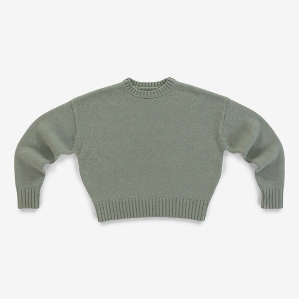 Stormy Cashmere Sweater in Hemlock