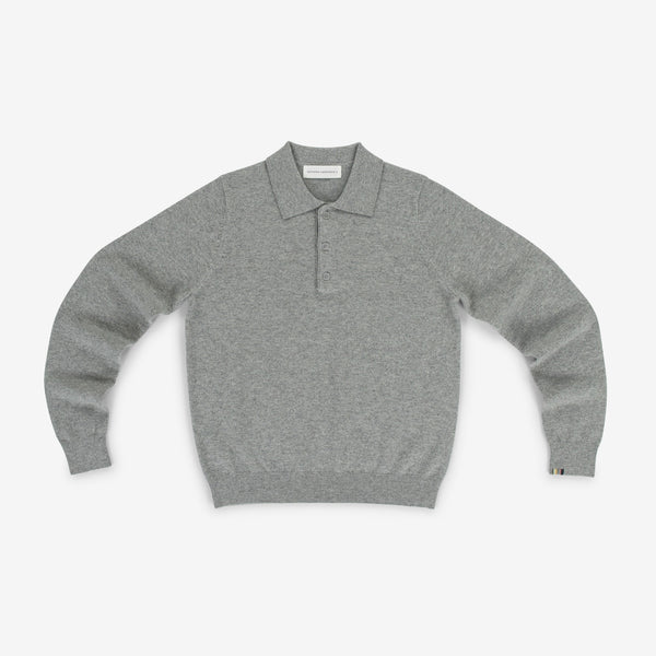 Be For Cashmere Polo in Goat