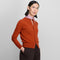 Little 2 Cashmere Cardigan in Dark Orange