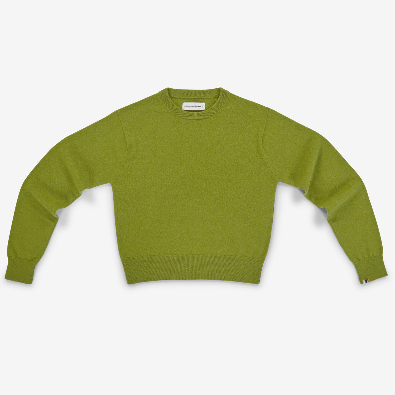 March Cashmere Sweater in Grass
