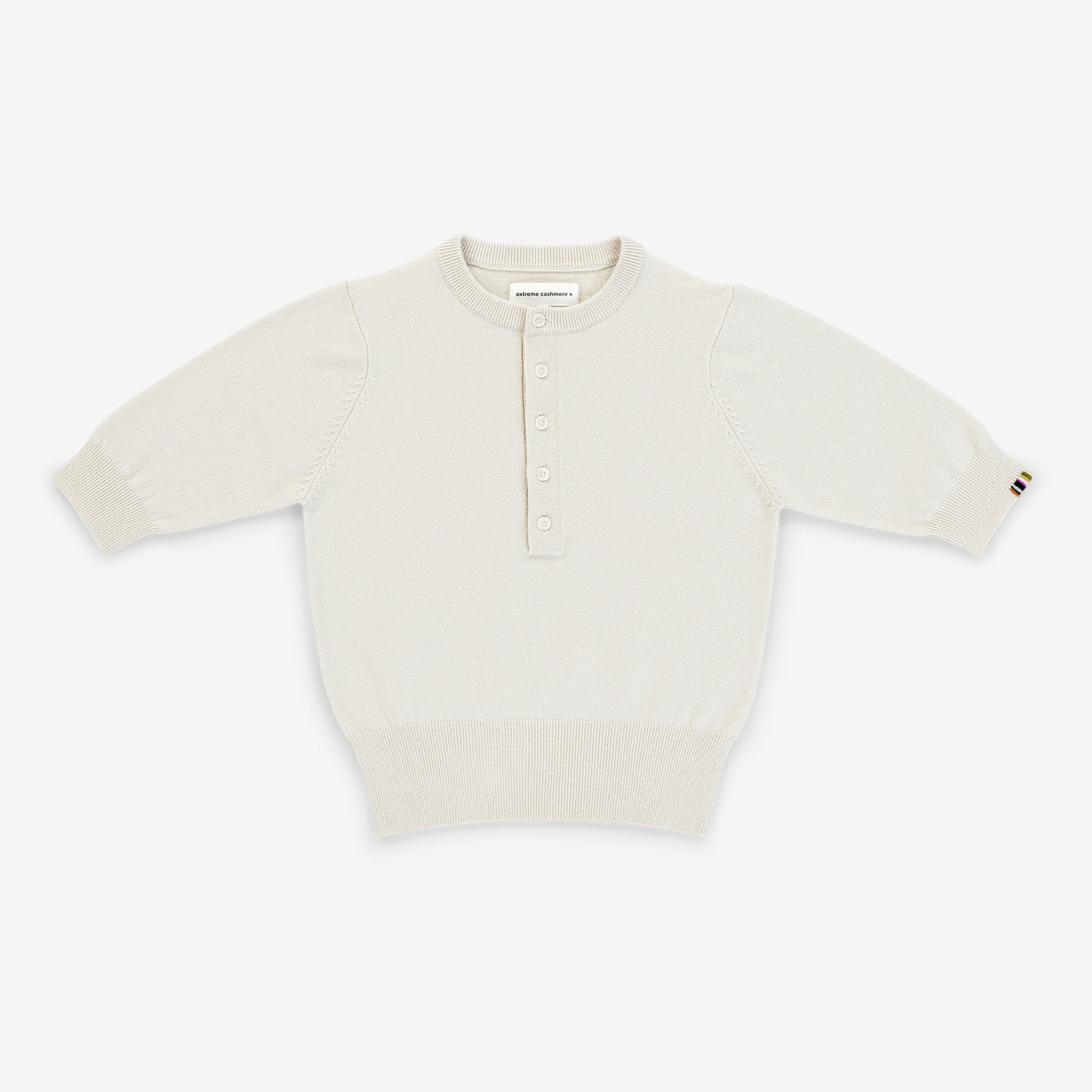 Mimi Cashmere Polo in Bone