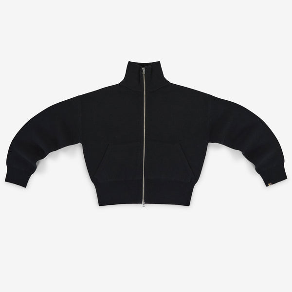 Xtra Cute Cashmere Cardigan in Raven