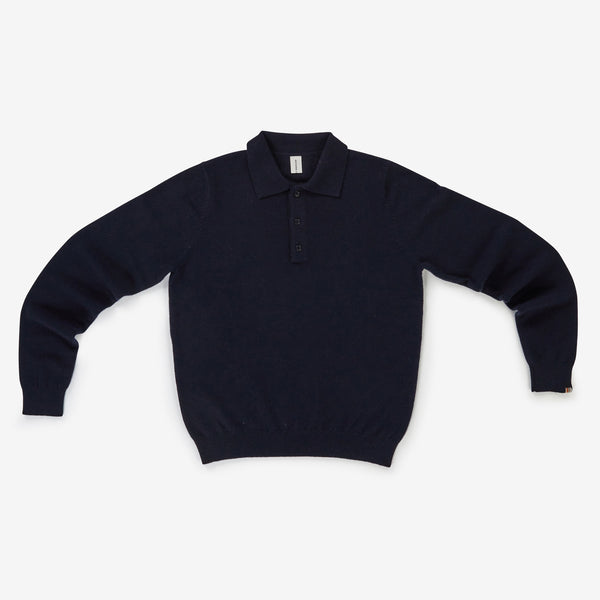 Be For Cashmere Sweater in Navy