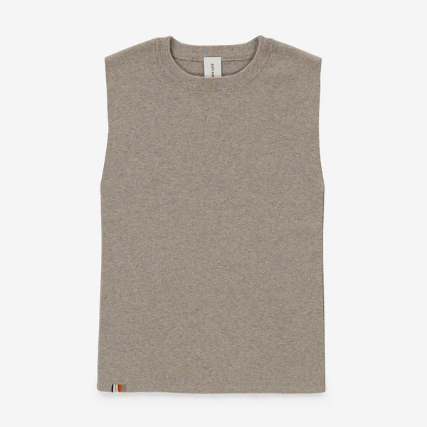 Ida Cotton-Cashmere Top in Moss