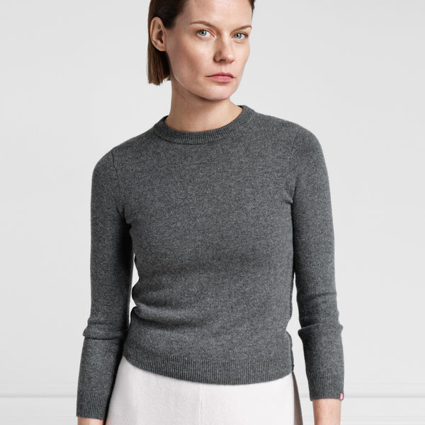 Kid Cashmere Sweater in Felt