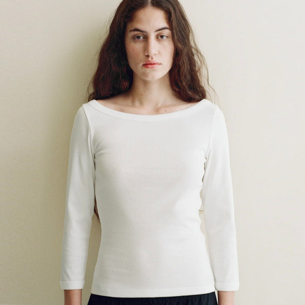 STEFFI TEE IN WHITE