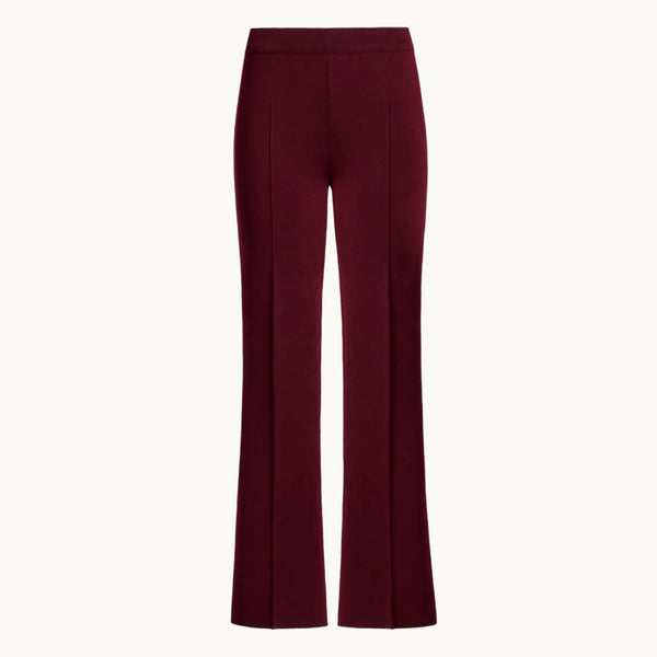 Merino Kick Pant in Wine