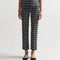 Louis Pant Windowpane in Charcoal Combo