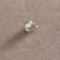 Pearl Orb Ring Silver