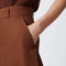 Chalco Wide Pants in Carob Brown