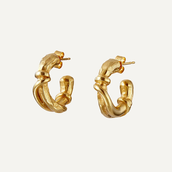 The Cat´s Cradle Hoops Earrings
