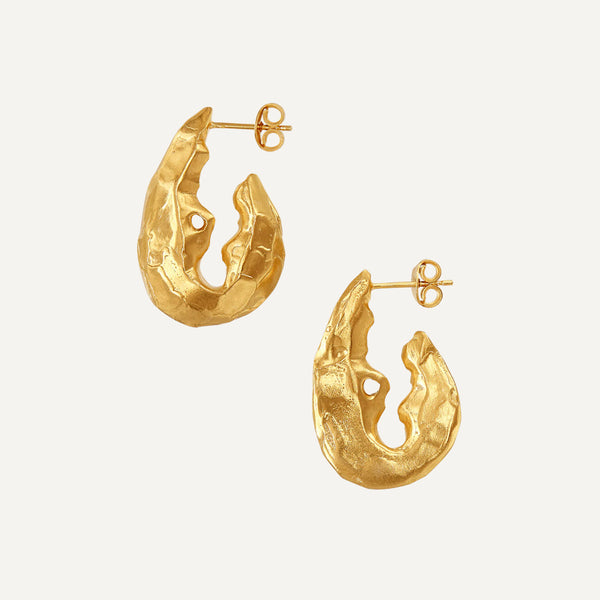 The Gilded Crustacean Hoops