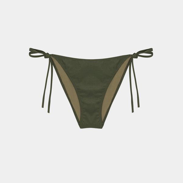 Bikini Triangle Bottom in Army