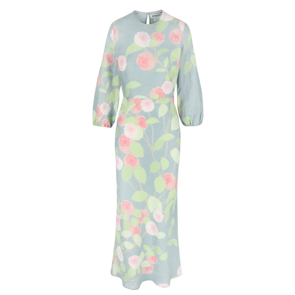 Berna Dress in Camelia Blue