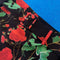 Chuck Long Skirt in Rosebranches Red on Black