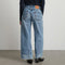 One-of-a-Kind Reworked Culotte in Vintage Indigo