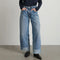 One-of-a-Kind Reworked Culotte in Vintage Indigo
