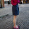 Beatrice Shorts in Navy