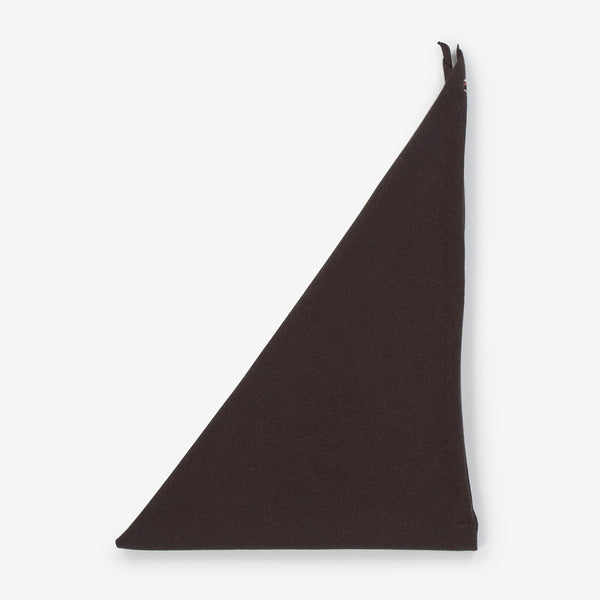Cashmere Bandana in Dark Brown