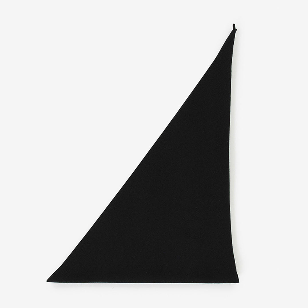 Cashmere Bandana in Raven