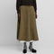 Ease Cashmere Skirt in Hunter