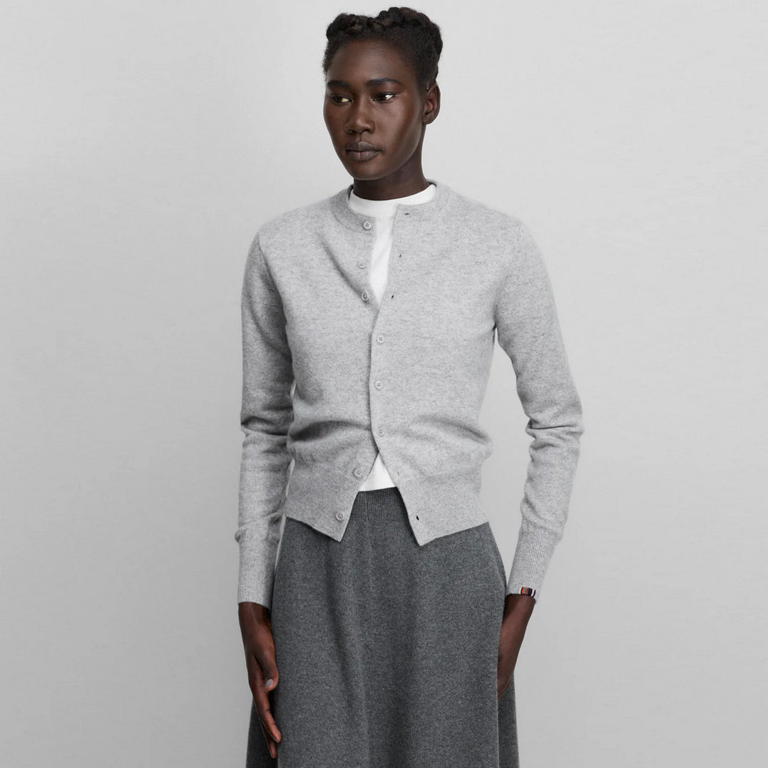 Little 2 Cashmere Cardigan in Grey