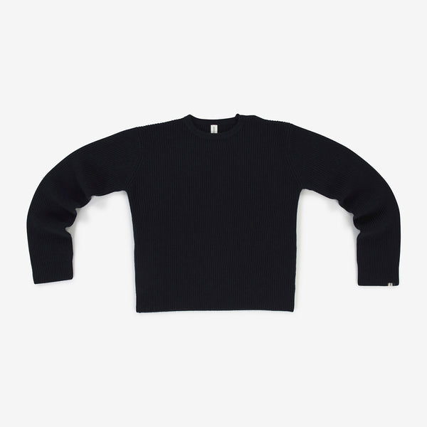 You Cashmere Sweater in Raven (Black)