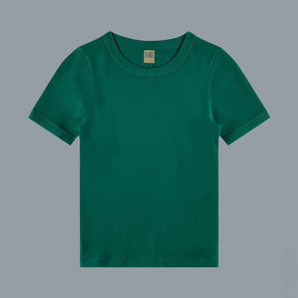 CAR TEE IN EVERGREEN