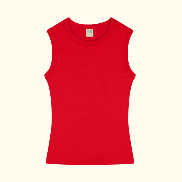 ESMÉ TANK TEE IN APPLE