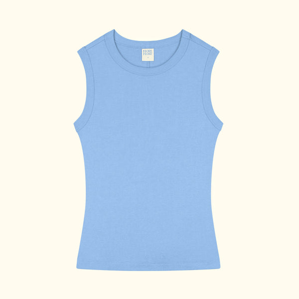 ESMÉ TANK TEE IN BABY BLUE