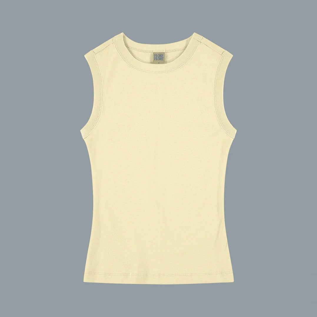 ESMÉ TANK TEE IN BUTTER