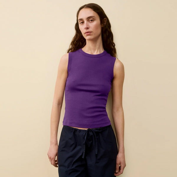 ESMÉ TANK TEE IN PURPLE