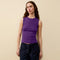 ESMÉ TANK TEE IN PURPLE