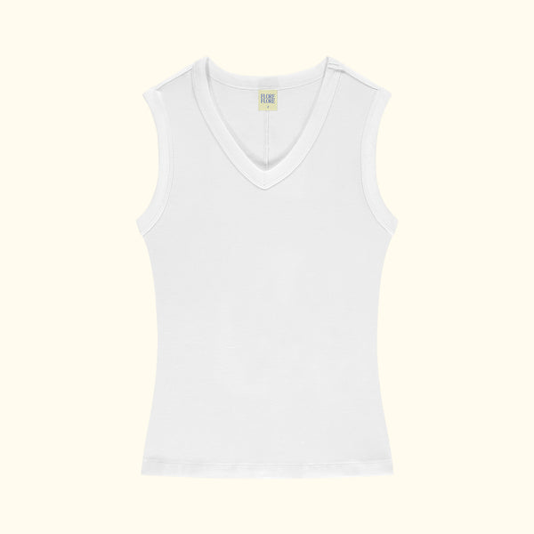 JILL TANK IN WHITE