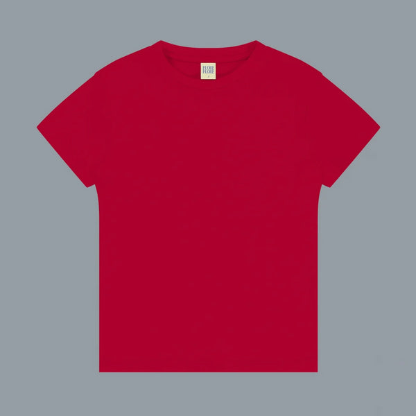 MONICA TEE IN RED