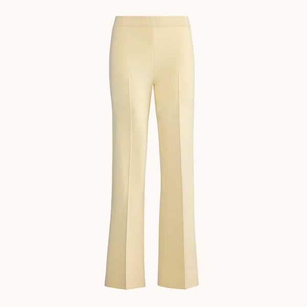 Kick Pant in Pale Yellow