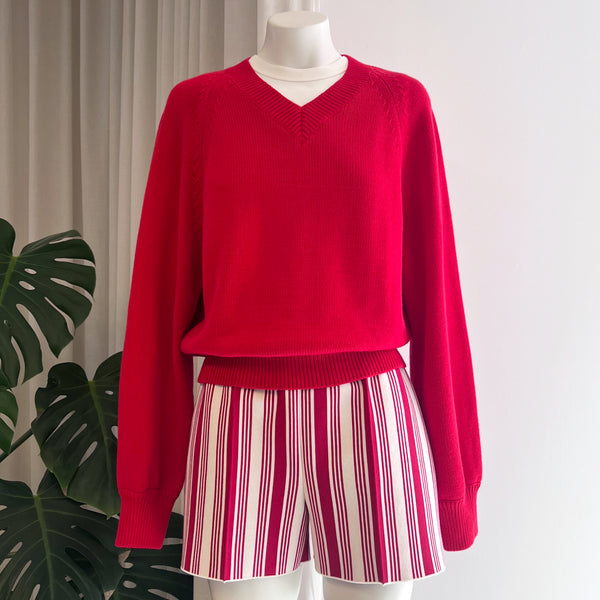 Veronica Sweater in Red