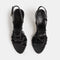 Grace Sandal Heel in Black