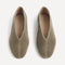 Olympia Slipper in Ash Velvet