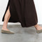 Olympia Slipper in Ash Velvet