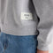 Classic Sweatshirt in Mid Grey Melange