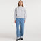 Classic Sweatshirt in Mid Grey Melange