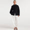 Double-faced Sculptural Jacket in Black