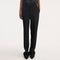 Straight Leg Trousers in Black
