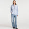 Oxford Button-down Shirt in Blue Stripe