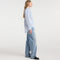 Oxford Button-down Shirt in Blue Stripe
