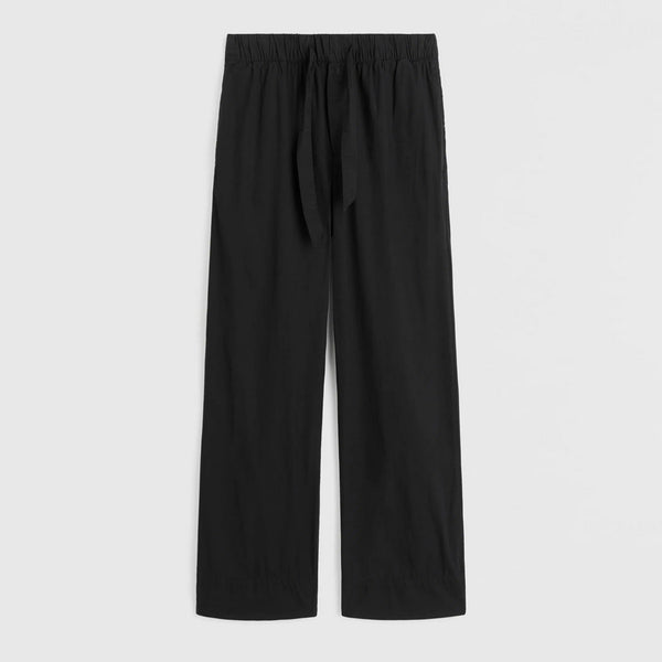 Poplin Pants in Black